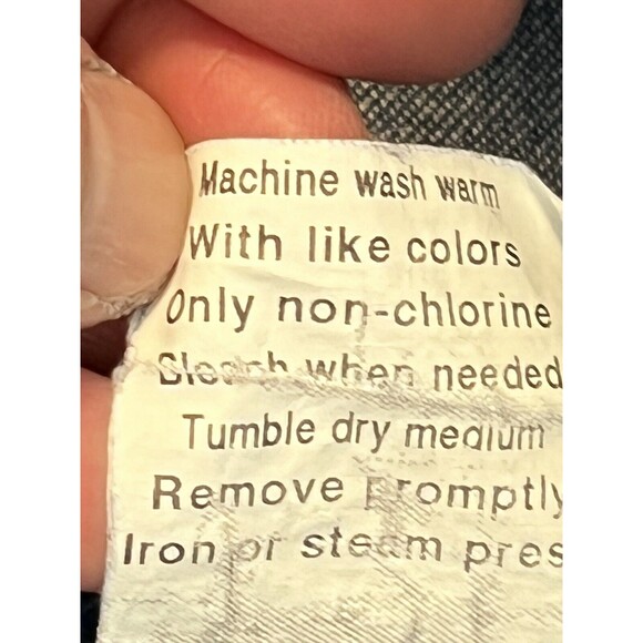 KEY Brand Mens Carpenter Pants Blue Denim Jeans Size W44 x L32 - Picture 12 of 12